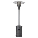 Fire Sense Commercial 50,000 BTU Propane Patio Heater with Electronic Ignition, Graphite