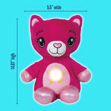 Star Belly Dream Lites Pretty Kitty Plush Night Light with 6-Color Rotating Star Projector