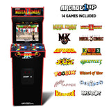 Arcade1Up Mortal Kombat II Deluxe Machine, 14 Games WiFi Online Fighting