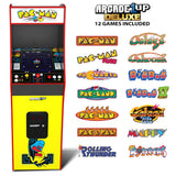 Arcade1Up Pac-Man Legacy Deluxe Machine, 14 Games WiFi Leaderboards