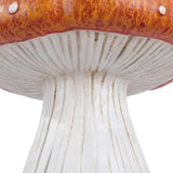 Mainstays 19" H Resin Mushroom Garden Statue, Hand-Painted Outdoor Cottagecore Décor
