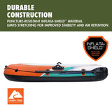 Ozark Trail 2-Person Inflatable Recreational Raft Set with Oars & Hand Pump