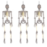 Member’s Mark 36" Pre-Lit Articulated Skeletons with 6 Light Functions, Set of 3