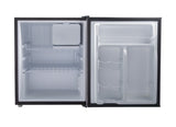 2.7 Cu Ft Single Door Mini Refrigerator with Half-Width Freezer