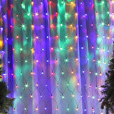 Christmas Net Lights Outdoor, 192 LED 9.8FT × 6.6FT Waterproof Mesh Lights