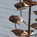 CGH Cascading Leaves Fountain, 5Ft H Garden Leaves Fountain