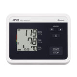 A&D Medical Bluetooth Upper Arm Blood Pressure Monitor with Voice Guidance