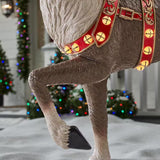 Home Accents Holiday 8.5 ft. Giant Pre-Lit LED Towering Reindeer Yard Décor