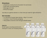 House of Dohwa Rice Bran Powder Wash, Water-Activated Facial Cleanser, 4-Pack