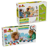 LEGO DUPLO Race Ramp & F1 Team Race Cars Building Sets – 181 Pieces, 10 Teams & Drivers