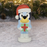 Gemmy Industries Bluey with Gift 24" LED Lighted Blow Mold Christmas Decoration