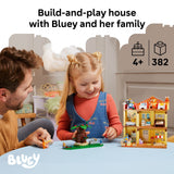 LEGO Bluey’s Family House Playset – 382 Pieces, 6 Characters & Modular Rooms