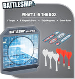 Hasbro Battleship Darts Magnetic Dartboard Game by EastPoint Sports with 6 Darts and 6 Magnetic Ships