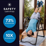 Teeter Fitspine FX-3 Inversion Table Bundle w/ Mat + Heat & Cushion