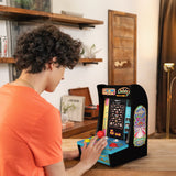 Arcade1Up Class of 81 Ms. PAC-MAN GALAGA Countercade, 3 Games Retro Mini