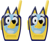 2-Piece Bluey Walkie Talkies – 500 ft. Range, 1 Channel, Push-to-Talk & Kid-Friendly Volume