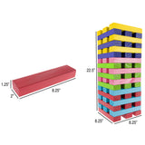 Hey! Play! Giant Wooden Blocks Tower Stacking Game,