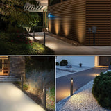 SUNVIE LED Low Voltage Landscape Lighting Kit – 8 Pack 3W LED Pathway Lights