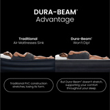 Intex 10" Queen Standard Dura-Beam Air Mattress with Built-In Electric Pump