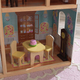 4.5 ft. KidKraft Majestic Mansion Wooden Dollhouse – 4 Levels, 8 Rooms, Elevator & 34 Accessories