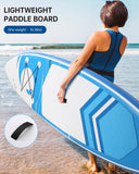 Naipo Inflatable Stand Up Paddle Board Set, 10' x 30" x 6" with SUP Accessories