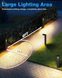 SUNVIE 4 Pack Low Voltage LED Pathway Lights – 500 lm 5 W Landscape Lighting