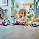 LEGO DUPLO Race Ramp & F1 Team Race Cars Building Sets – 181 Pieces, 10 Teams & Drivers