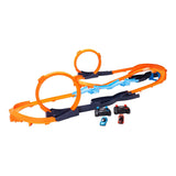 Hot Wheels RC Porsche 911 GT3 vs. Ford Mustang Race Track Set, 31.88" x 9.94" x 50.5"