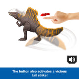 Jurassic World Rebirth Tail Thrasher Spinosaurus Action Figure – Interactive Dinosaur Toy