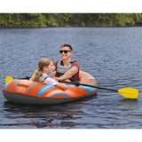 H2OGO! Kondor 2000 Inflatable Raft Set with Oars & Foot Pump, 6 ft 1 in x 38 in
