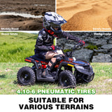Aoemoe 36V 500W Electric Off-Road Ride-On Buggy with 2-Speed Parent Lock & 10-Mile Range