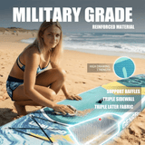Genreen 11' Inflatable Stand Up Paddle Board Set with Complete SUP Accessories