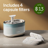 Petlibro Capsule Stainless Steel Cat Water Fountain