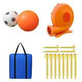 Sportspower Sportcourt Water Slide and Play Arena – Inflatable Backyard Sports Bounce House
