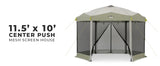 CORE 12' x 10' Center Push Mesh Screenhouse
