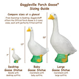 Gaggleville Pink Bikini Goose Outfit for 23" Garden Goose Statue, Summer Goose Clothes with Sun Hat & Sunglasses