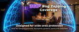 KingCamp 2-in-1 Rechargeable Camping Lantern with Bug Zapper, 2-Pack – 400 Lumen LED Lantern
