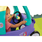 Little Tikes Bluey Grannies Cozy Coupe Ride-On Car with Sounds and Accessories
