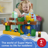 Fisher-Price Little People Nintendo Super Mario Bundle, Interactive Adventure Playset with Figure