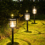 GIGALUMI 6 Pack Solar Pathway Lights – Outdoor LED Landscape Lighting