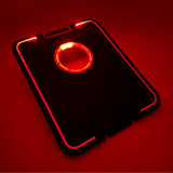 LED Cornhole Board Set with Light-Up Targets and 6 Bean Bags