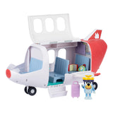 Bluey Adventure Plane Playset – Pilot Bluey Figure, 5 Travel Accessories & Sticker Sheet