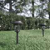 GIGALUMI 6 Pack Solar Pathway Lights – 14.4 lm LED Garden Lights