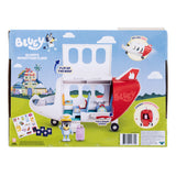 Bluey Adventure Plane Playset – Pilot Bluey Figure, 5 Travel Accessories & Sticker Sheet