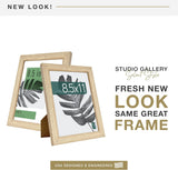 MCS Studio Gallery Picture Frame, MDF Poster Frame with Plexi Front