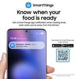 Samsung Bespoke 2.1 Cu. Ft. Over-the-Range Microwave with Wi-Fi, Sensor Cook