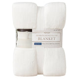 Berkshire Blanket Herringbone Plush VelvetLoft Blanket, All-Season Soft Bed Blanket