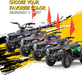 Arshin XW-A20 36V 500W Electric ATV, 10/15 mph Parent Speed Control and Dual Suspension