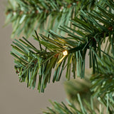 Home Accents Holiday 6.5 ft. Pre-Lit Festive Pine Artificial Christmas Tree with 200 Lights