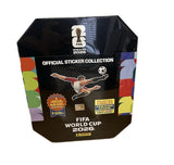 2026 Panini FIFA World Cup Sticker Stadium Box – Hardcover Album with 40 Sticker Packs & Lenticular Collectible